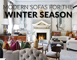 Modern Sofas for This Winter Season